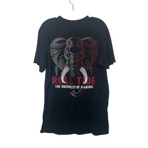 The Duck Company University Of Alabama Tshirt Roll Tide Elephant Black Small New